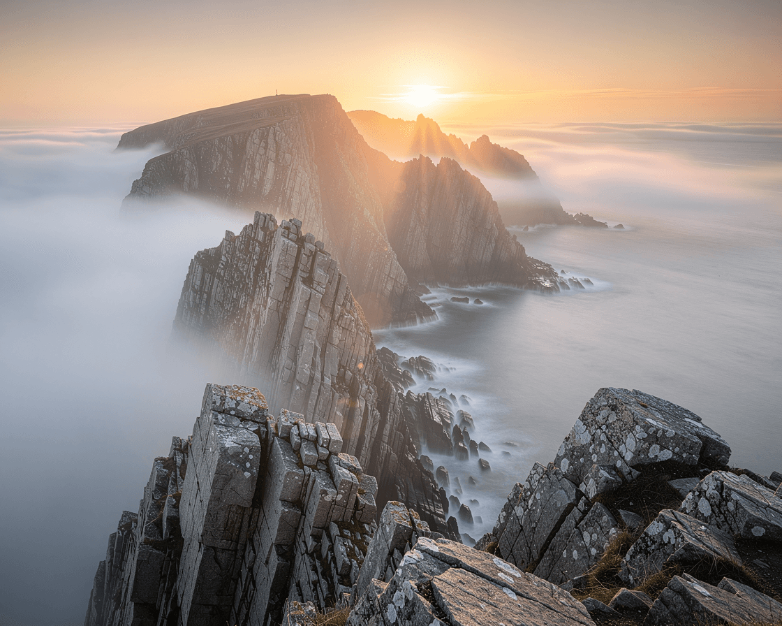 Mist Over the Headland
