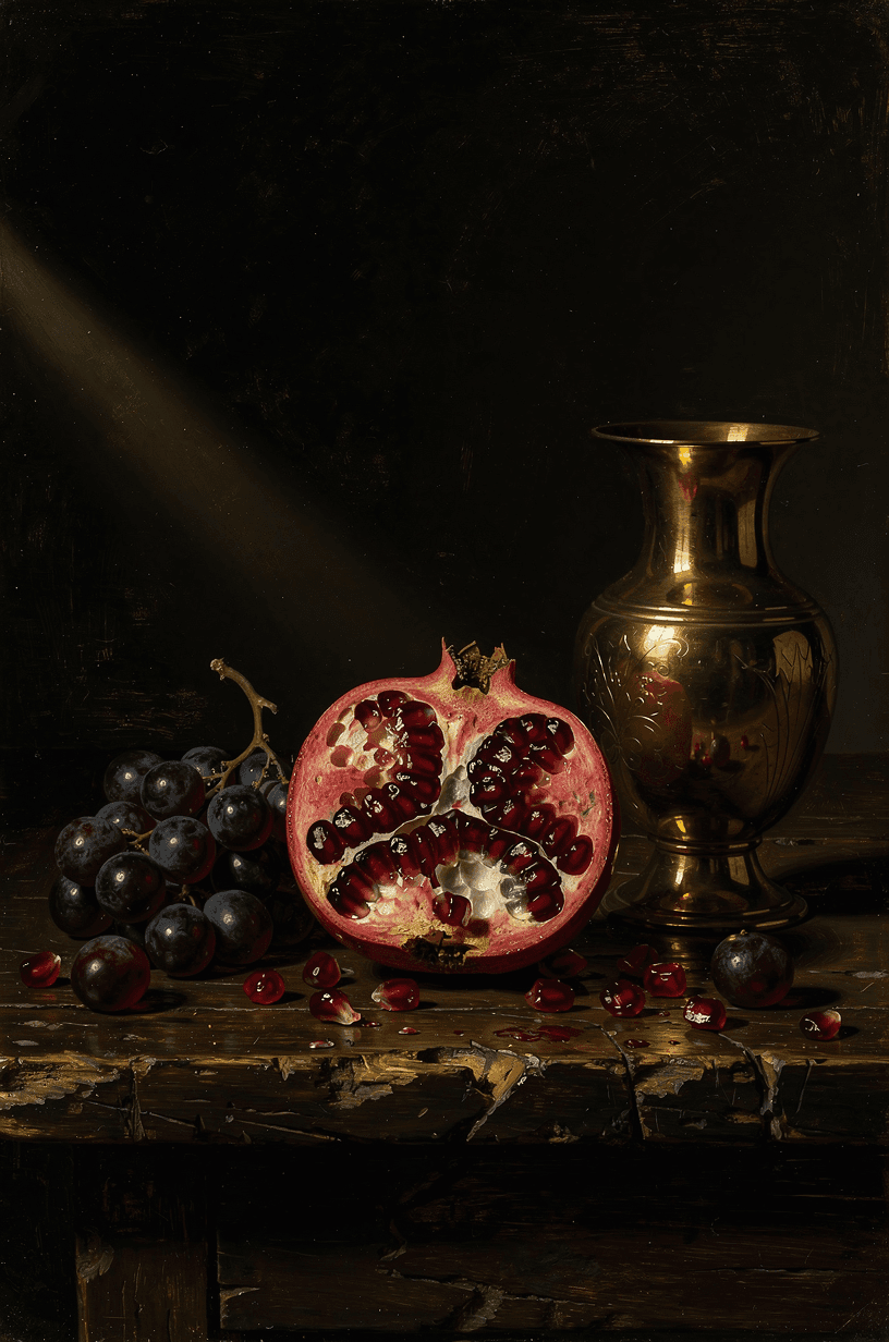 Pomegranate and Brass