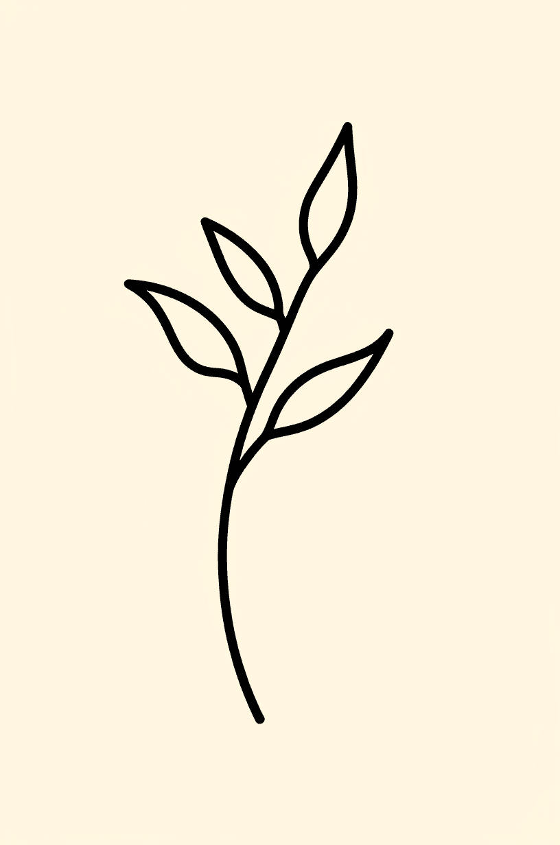 Continuous Line Botanical